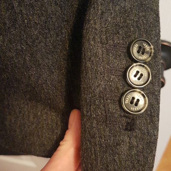 Men's luxury wool long coat Verri - Picture 4 of 9